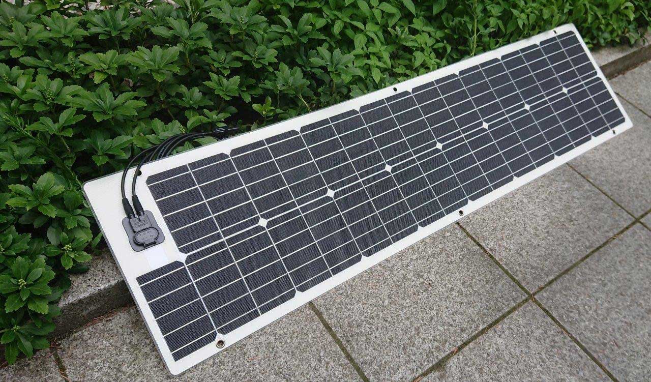 Panel solar flexible 90wp solarline alta eficiencia, más del 19% 