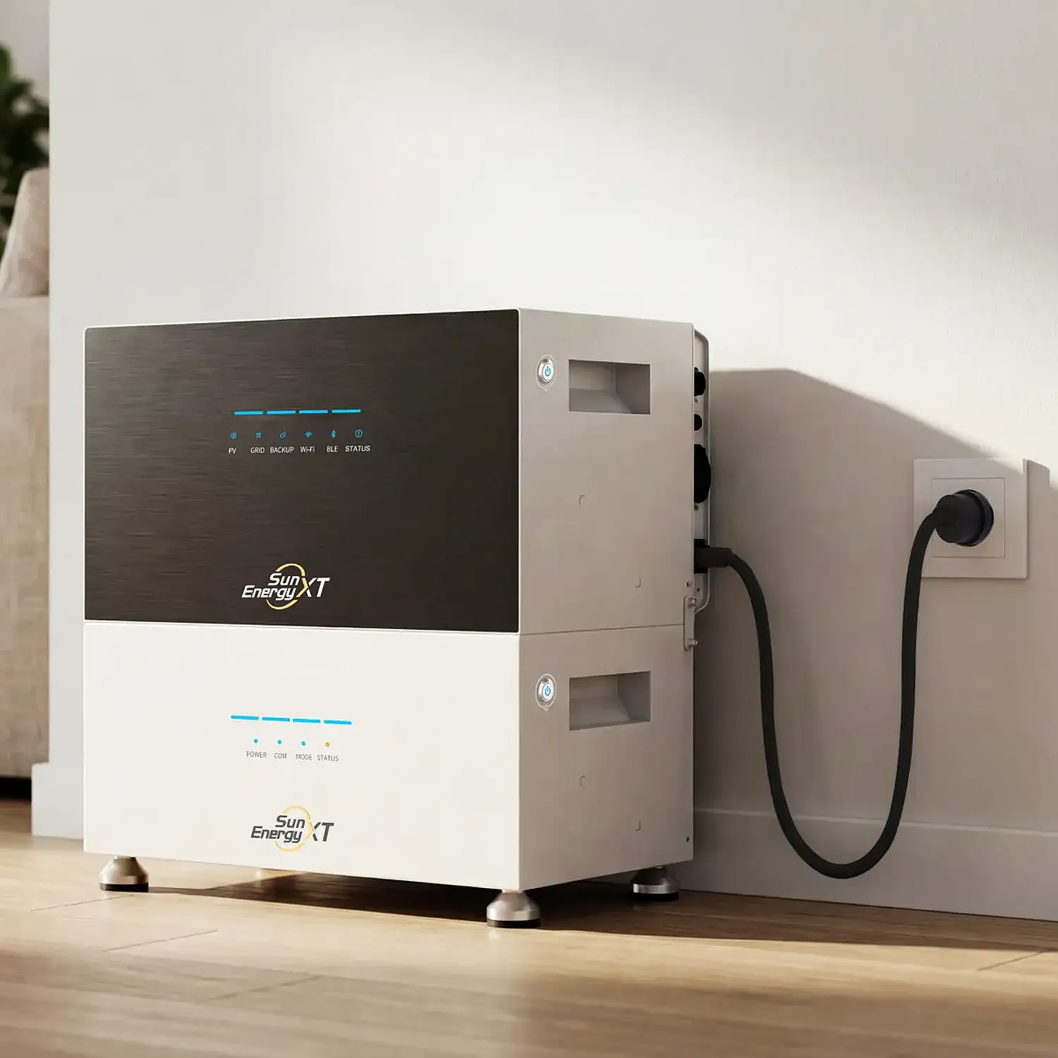 SunenergyXT 500 Stapel_Steckdose_wohnzimmer