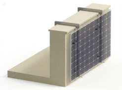 Sonnenrepublik KH75 Klemmhalterung für Balkon-Solarmodule