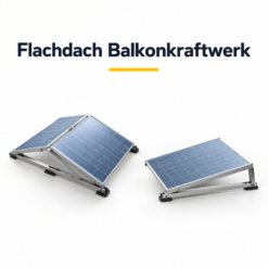 Flachdach Balkonkraftwerkskonfigurator